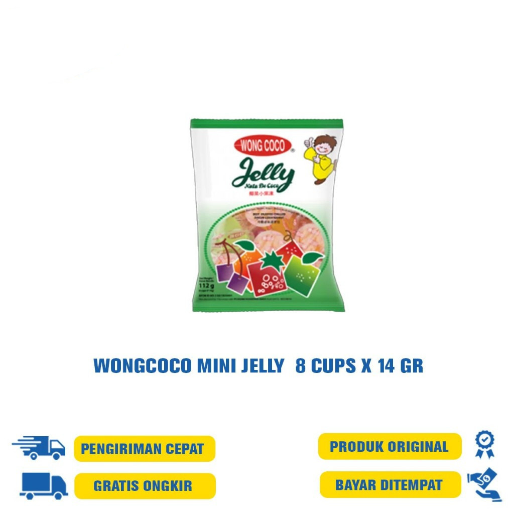 

WONG COCO MINI JELLY NATA DE COCO 8CUPX14GR/15CUPSX14GR/30CUPSX14GR