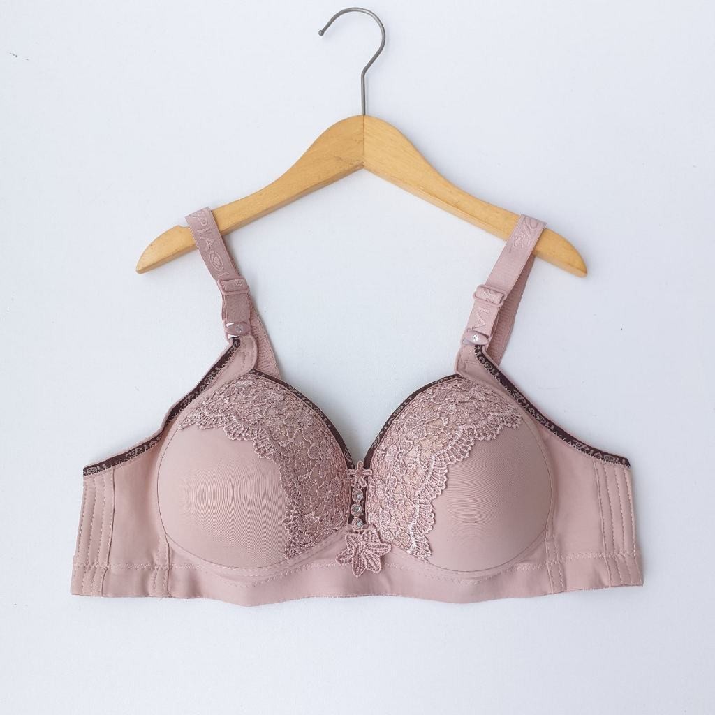 Bh Piaoli Lembut Polos Katun Bra Wanita Sexy Terbaru Tanpa Kawat