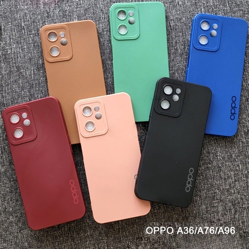 Softcase OPPO A96 OPPO A96 4G OPPO A96 5G OPPO A36 OPPO A76 Case 3D Pro Camera Gel Silika Casing -iS