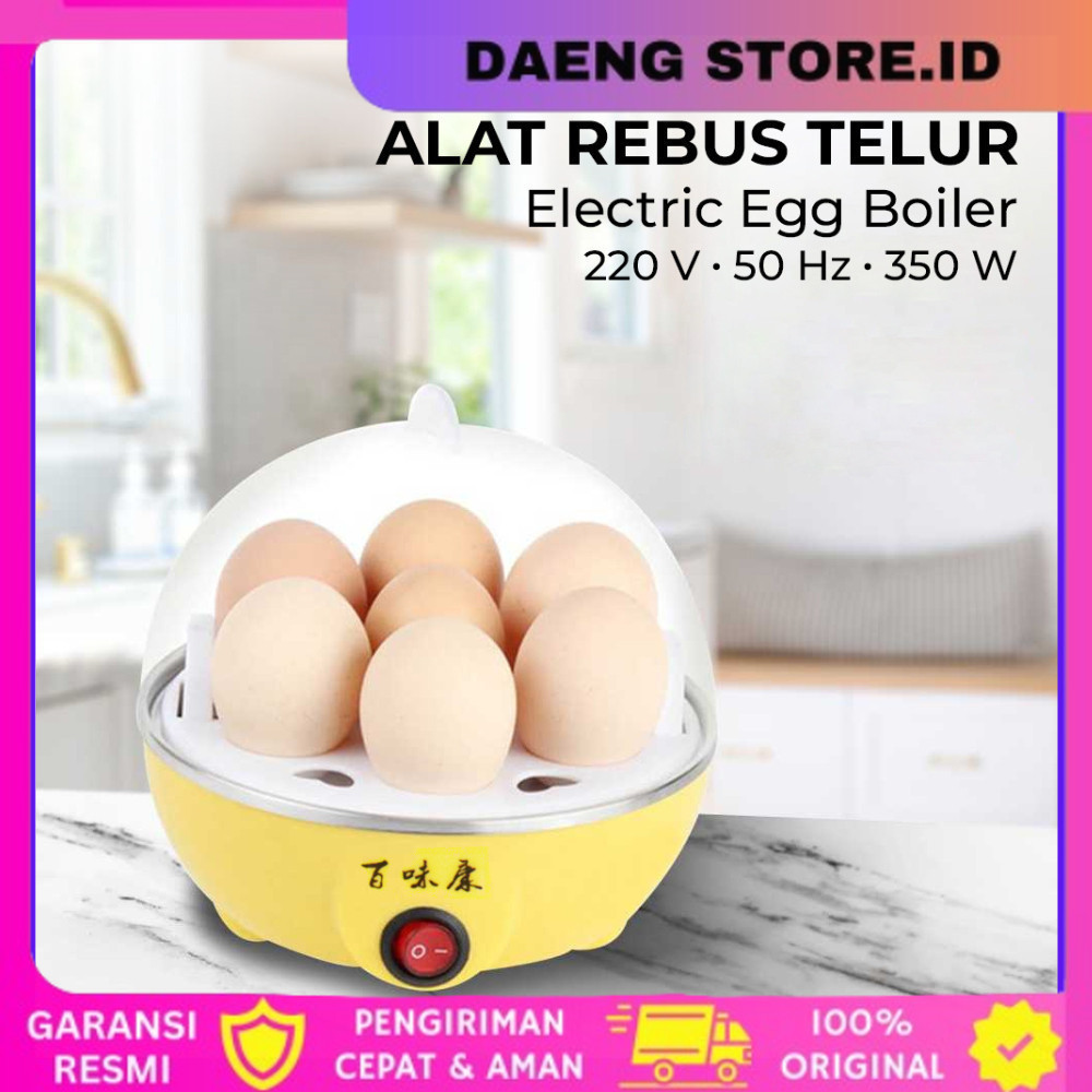 Alat rebus telur otomatis perebus telur elektrik Electric Egg Cooker Boiler Alat Rebus Telur 350W