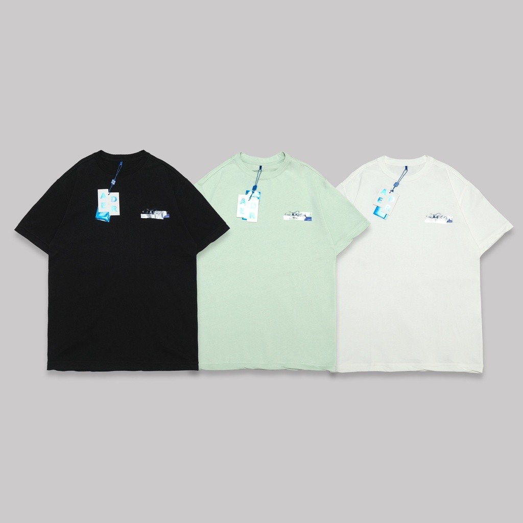Ader Error Foil Tape Logo Original Cotton High Quality Unisex T-shirt