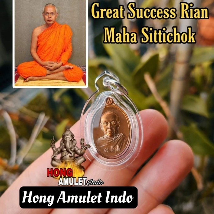 Amulet Rian Medteng LP Maha Surasak Wat Pradoo - Maha Sittichok