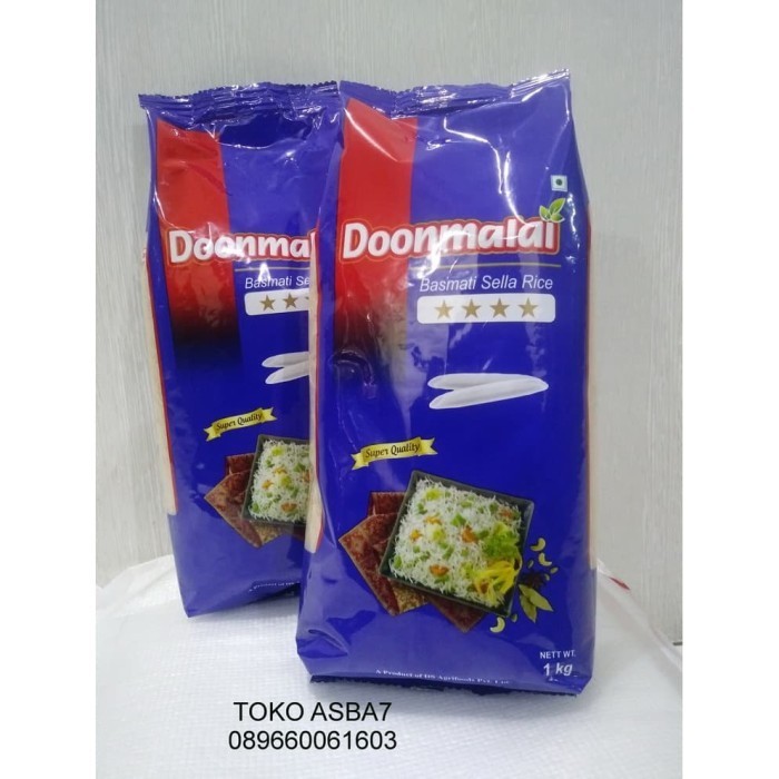 

DOONMALAI BERAS BASMATI SELLA 1KG