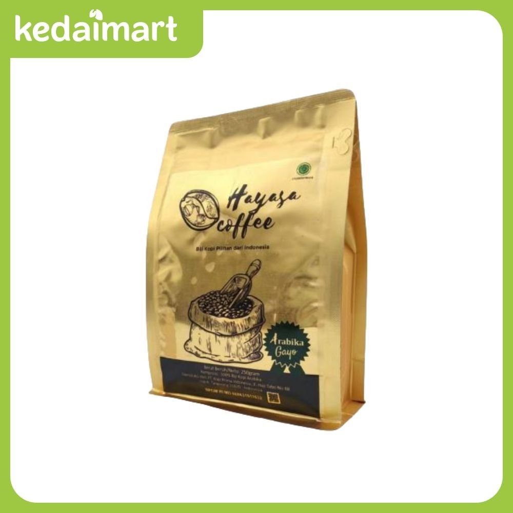 

Hayasa Kopi Arabika Gayo Bubuk Kasar 250 Gram