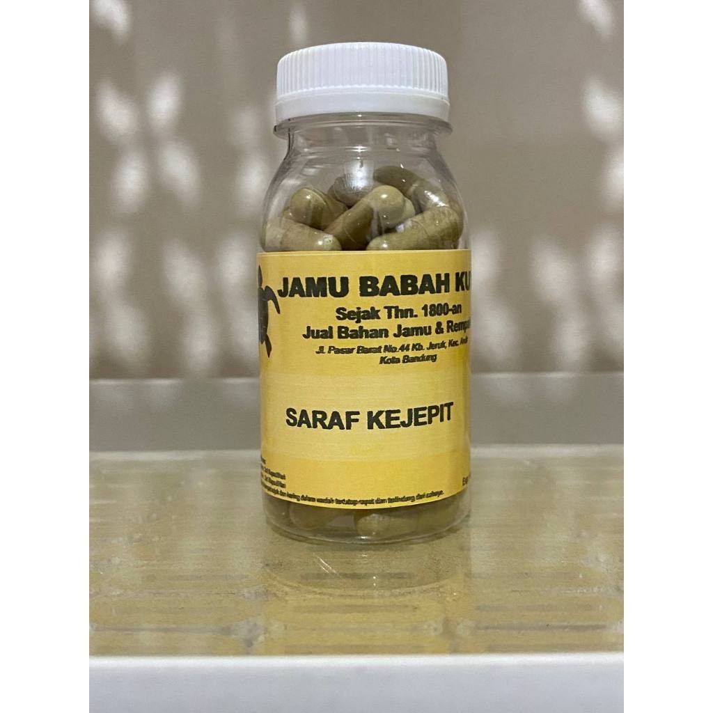 

Hemat Beli 2 Botol Jamu Babah Kuya - Saraf Kejepit (50 Kapsul) Herbal