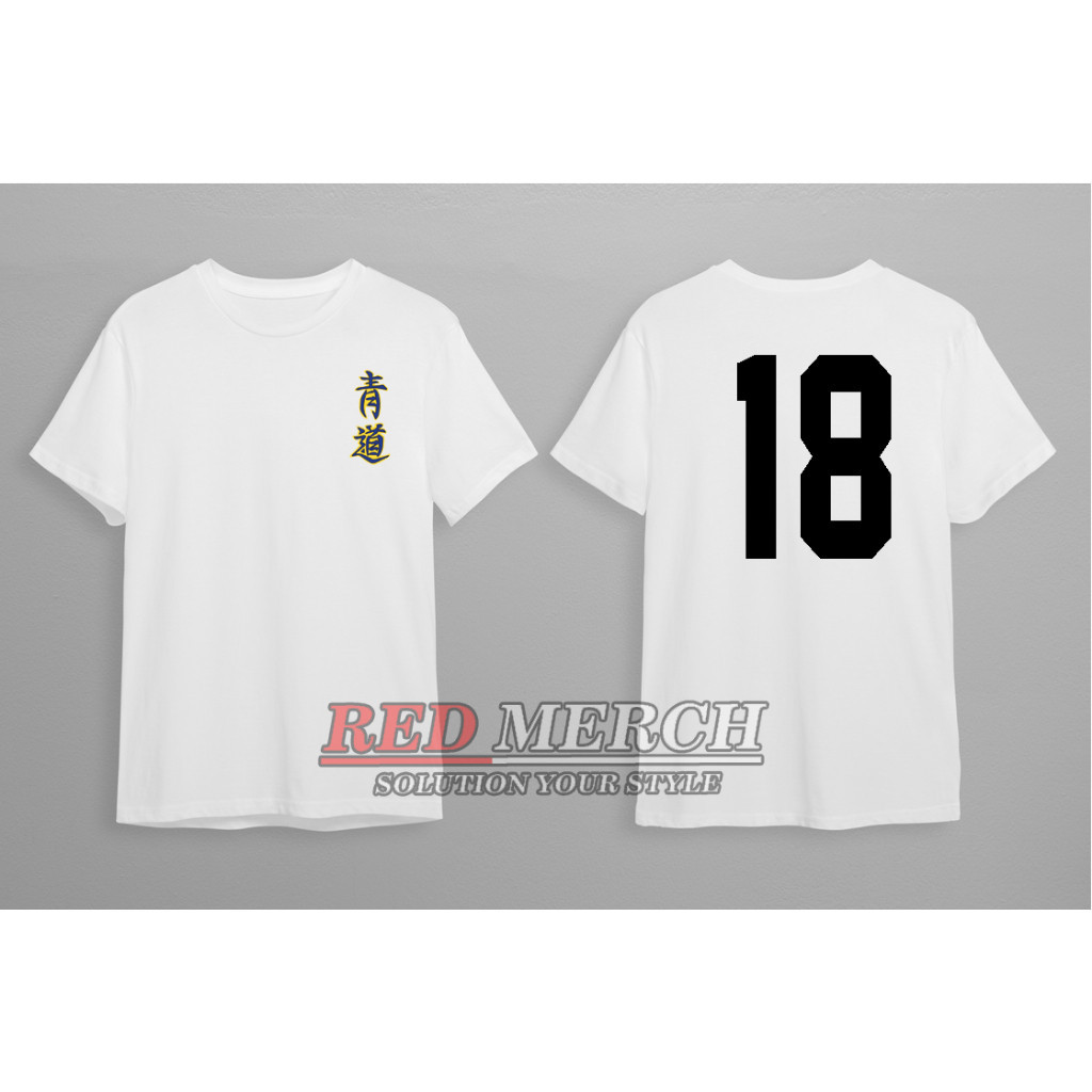 Kaos atasan pria / wanita Baju motif anime Diamond no Ace Sawamura Eijun