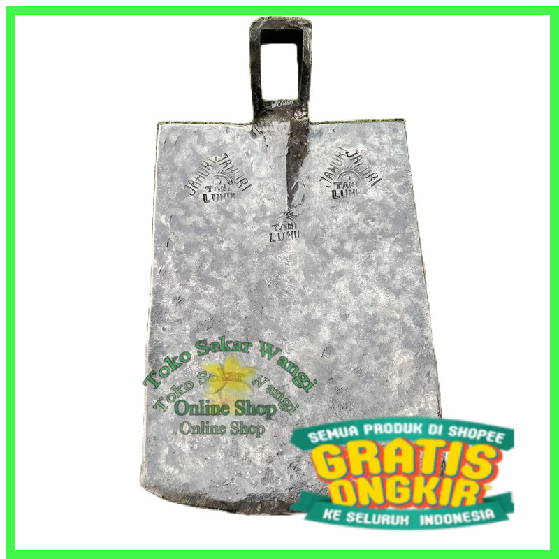 Cangkul Blitar Baja Isen TEMBUS CAP MATA kualitas terjamin tidak lengket Pacul BESAR/ panjang pendek