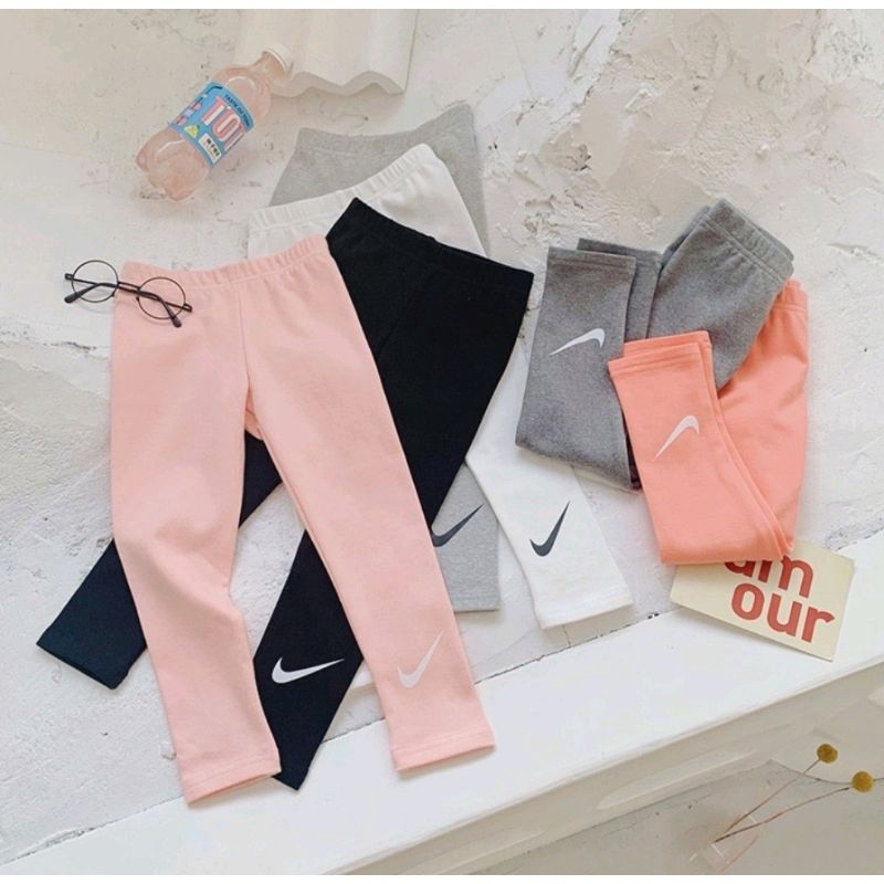 BEST SELLER ~Celana legging nike anak perempuan umur 3-8 tahun/ Legging nike anak umur 3-8 tahun/ Le