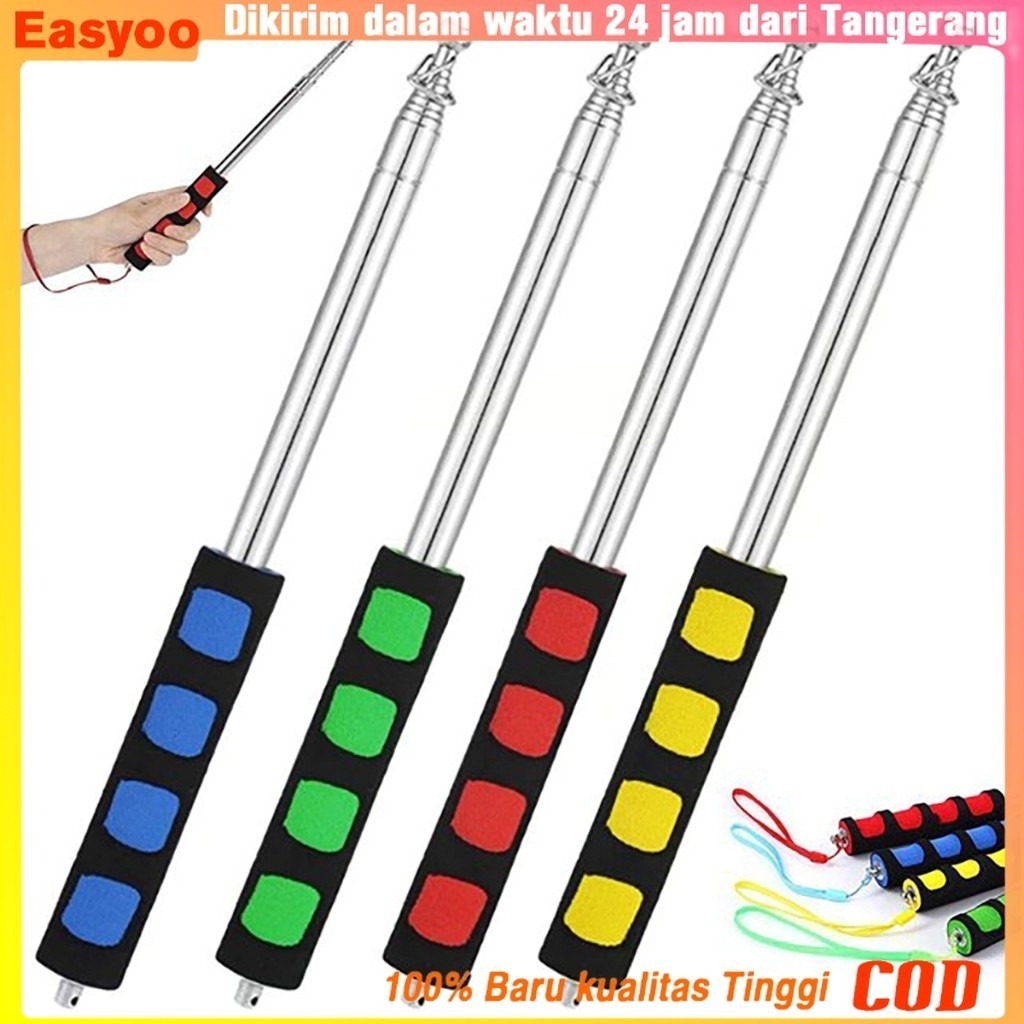 

2 meter Tongkat Tiang Bendera Teleskopik Tour Leader Teleskopik Penunjuk Memanjang / Guide