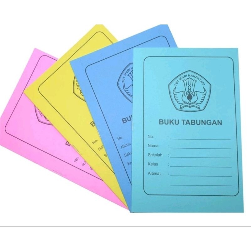 

( 1 pack 50 ) buku tabungan besar cover bufalo hvs 70grm