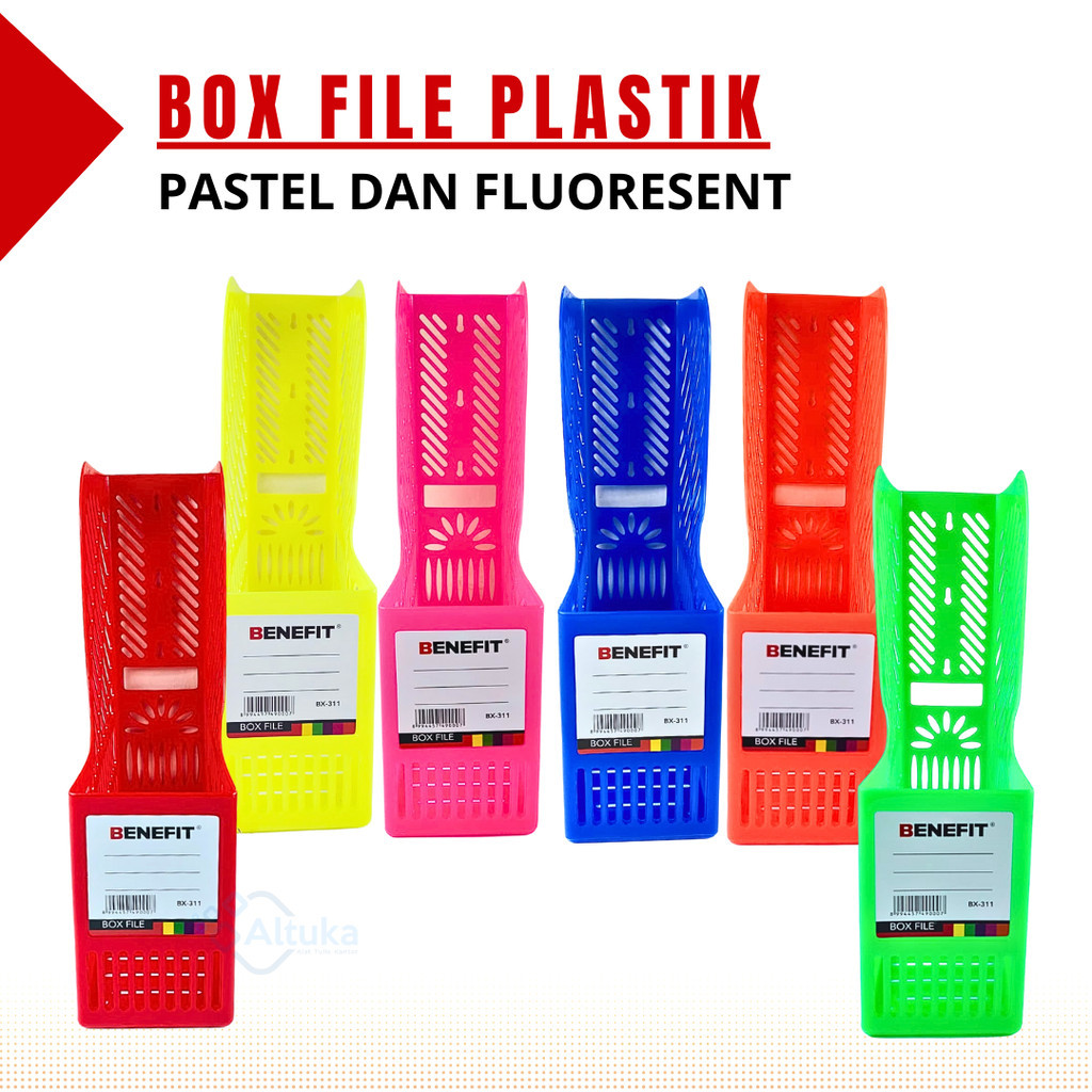 

Box File Plastik BIG Warna Pastel dan Fluoresent Ukuran Folio / F4