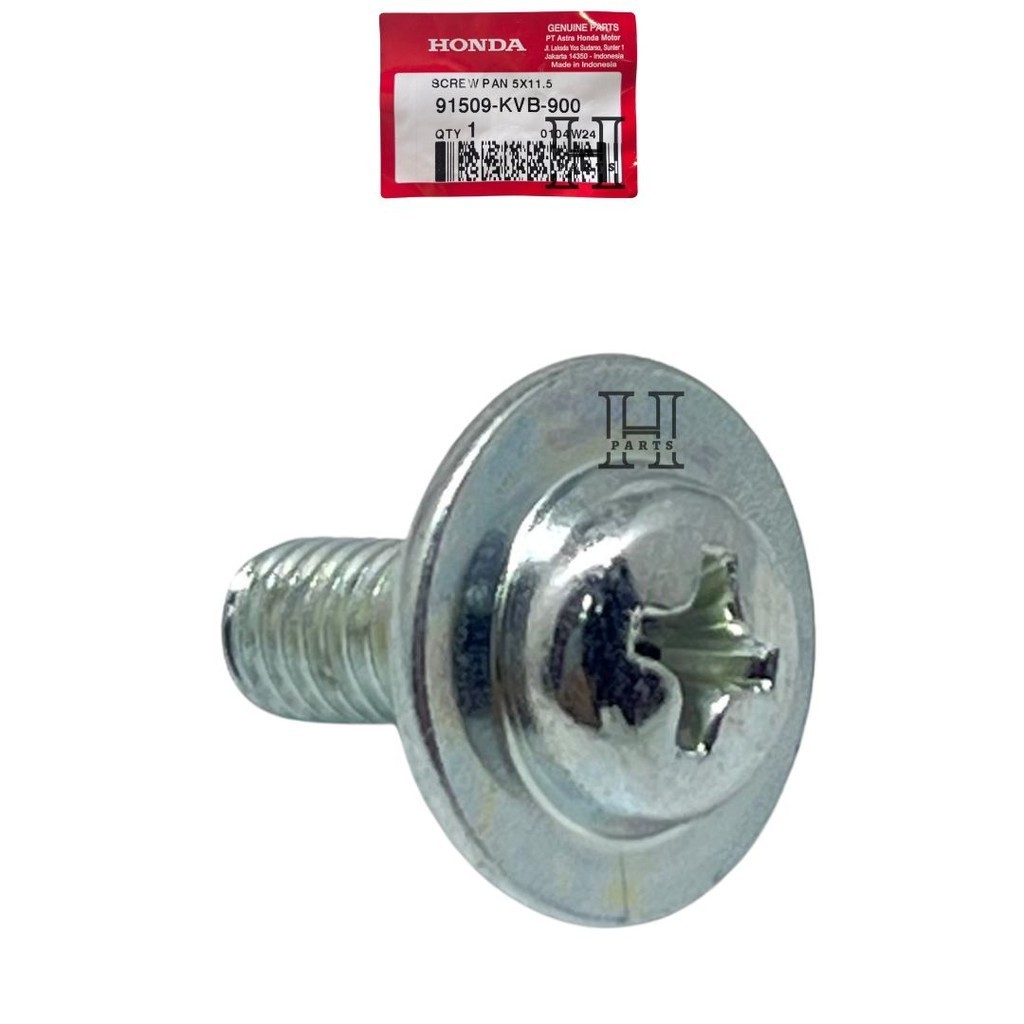 BAUT BODY/PANEL SCREW PAN 5X11.5 MOTOR HONDA 91509-KVB-900 AHM HGP