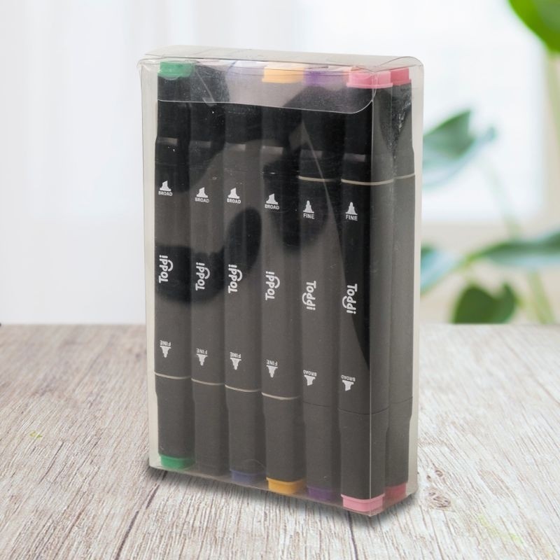 

Spidol Dual Side Art Sketch Marker Drawing Set 12 Color - T12-7CTH4IMC