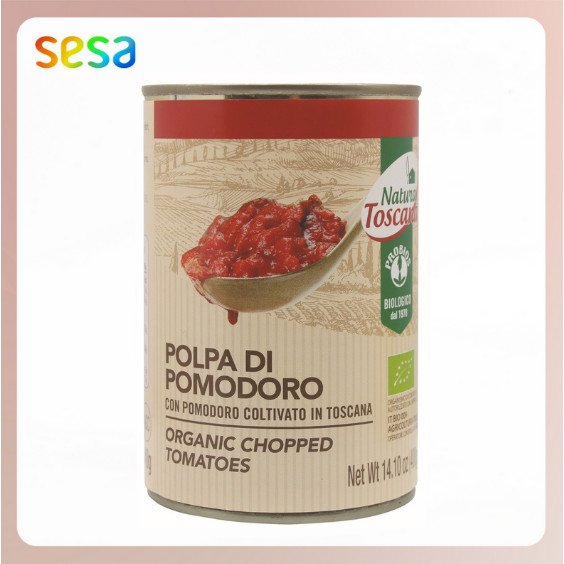 

Natura Toscana Organic Chopped Tomatoes 400 Gr