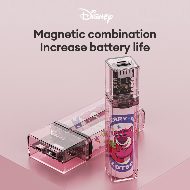 HOT DEALS Thinkplus x Disney D01 SET Mini Power Bank Fast Charging Dual-Port Powerbank 10000mAh