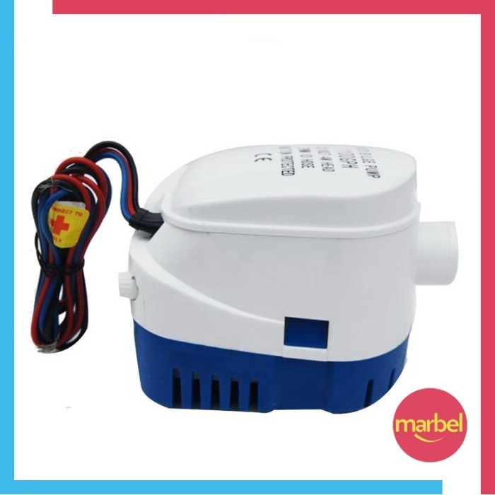 Pompa Air Celup Submersible Pump Otomatis DC 12V 1100 GPH HYBP1