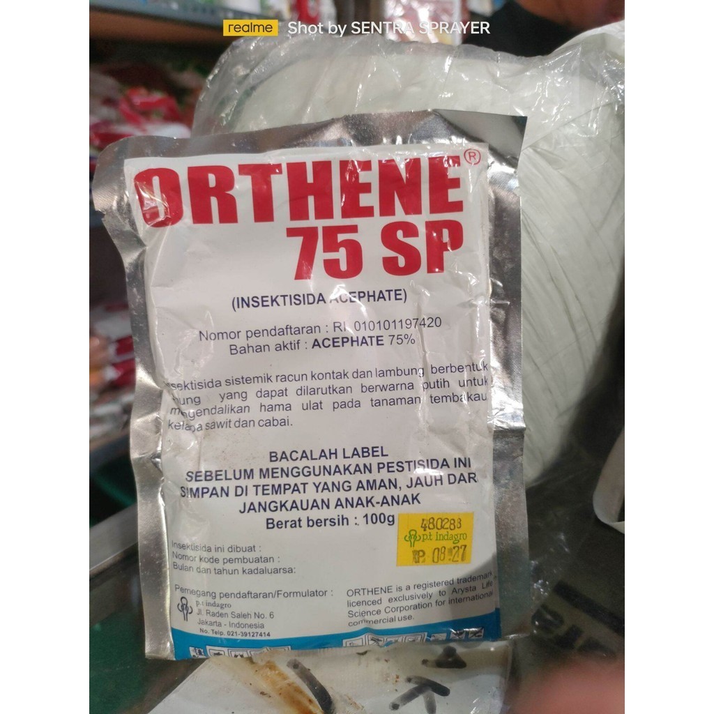 Insektisida Orthene 75 SP 100 Gram