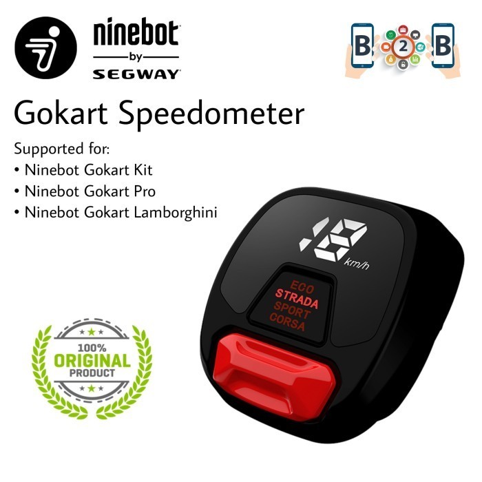 Ninebot Speedometer by Segway for Ninebot Gokart Kit Pro Lamborghini