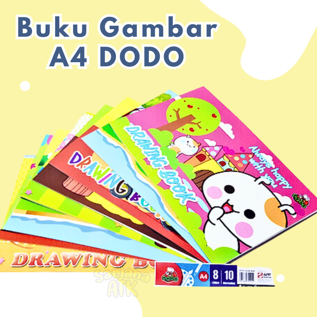 

Buku Gambar Drawing Book A4 DODO / Drawing Book DODO