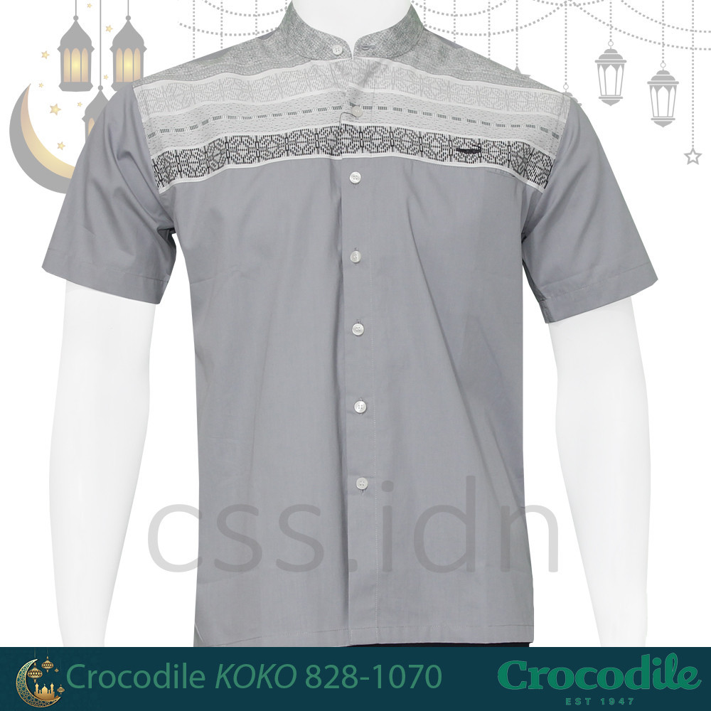 Kemeja KOKO Pria Lengan Pendek Crocodile 828-1070