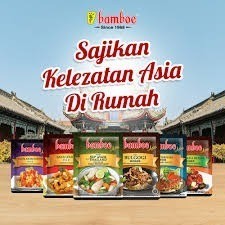 

Bamboe Asia Hainan Tomyum Bulgogi Lada hitam Saus Asam Manis Saus Lemon Teriyaki Sup Ayam Thailand