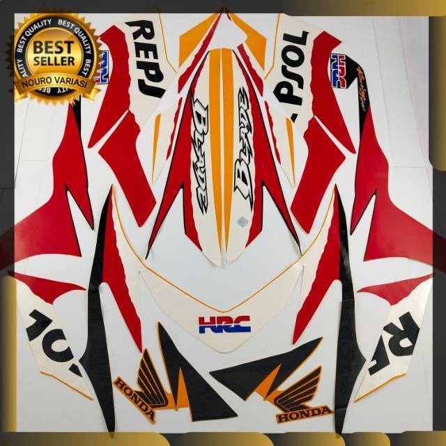 List striping honda blade 110 r 2010 repsol list body standar