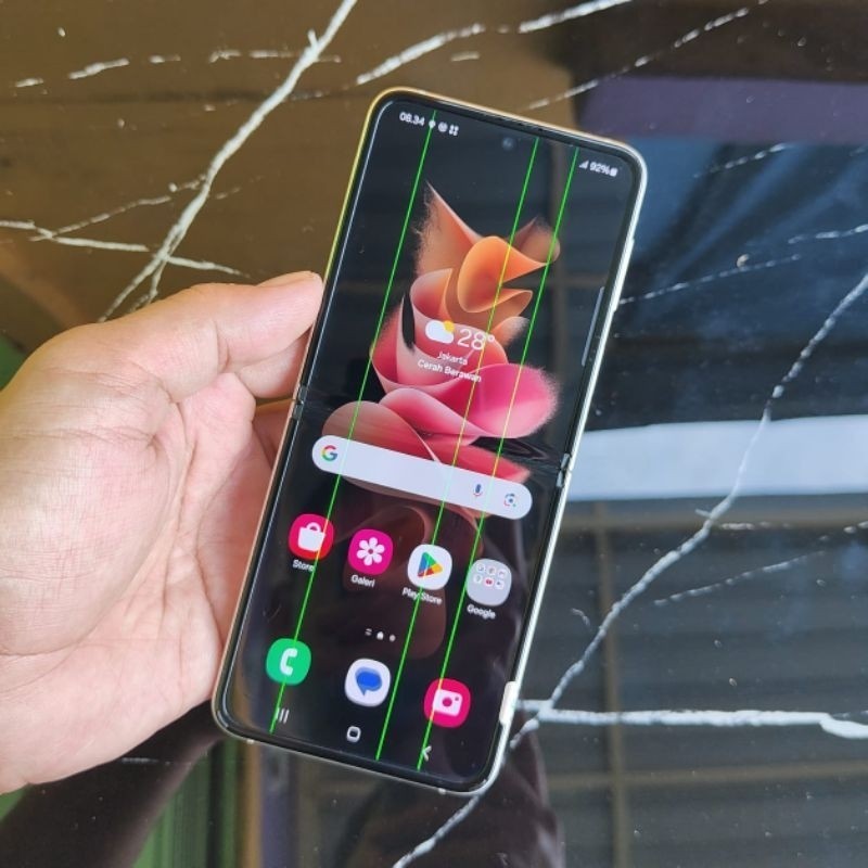 Samsung galaxy z flip 3 RAM 8/256 second seken normal mulus