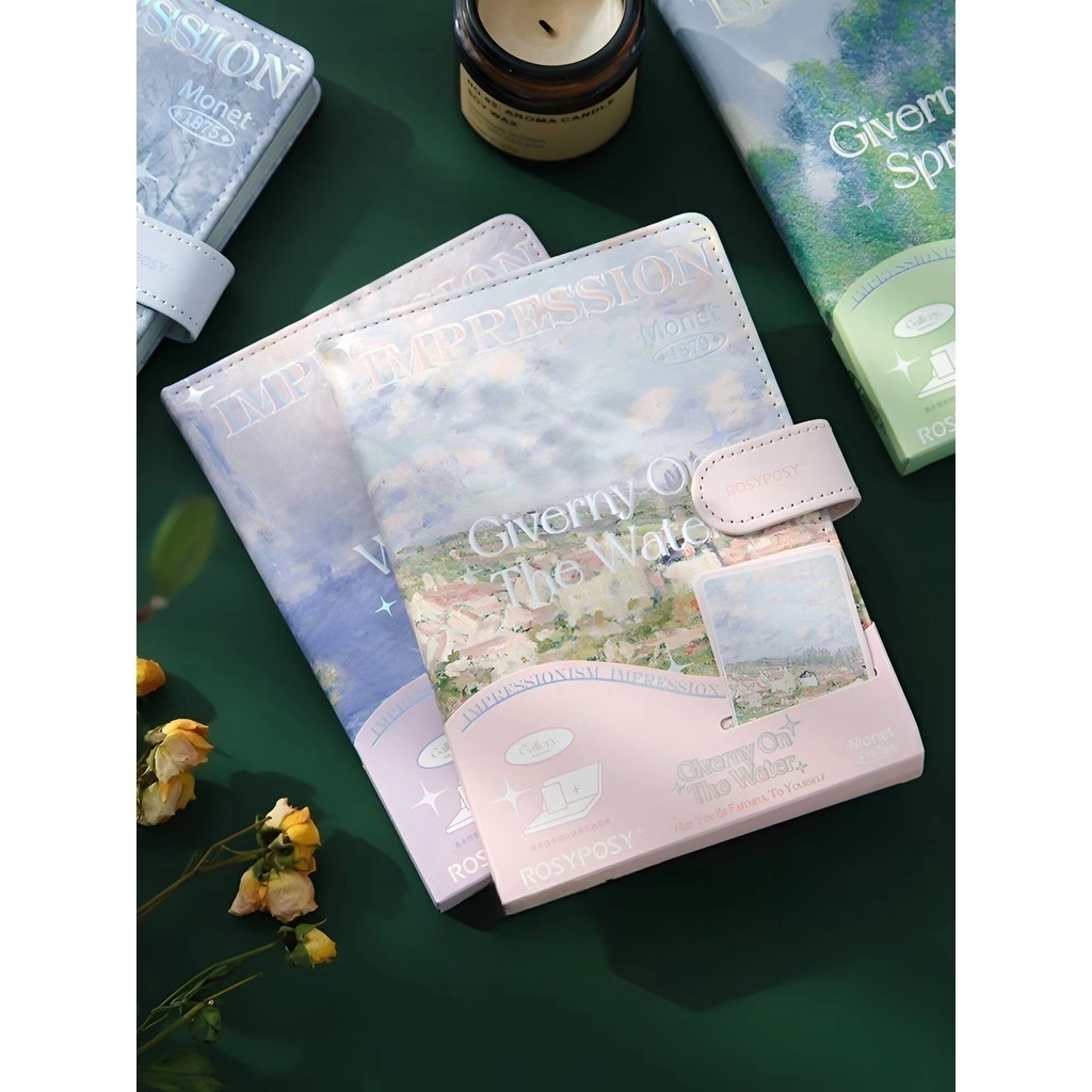 

HJK Full Color Buku Diary Rosyposy Pemandangan Alam Korea Vintage Lucu / Jurnal / Handbook / Buku