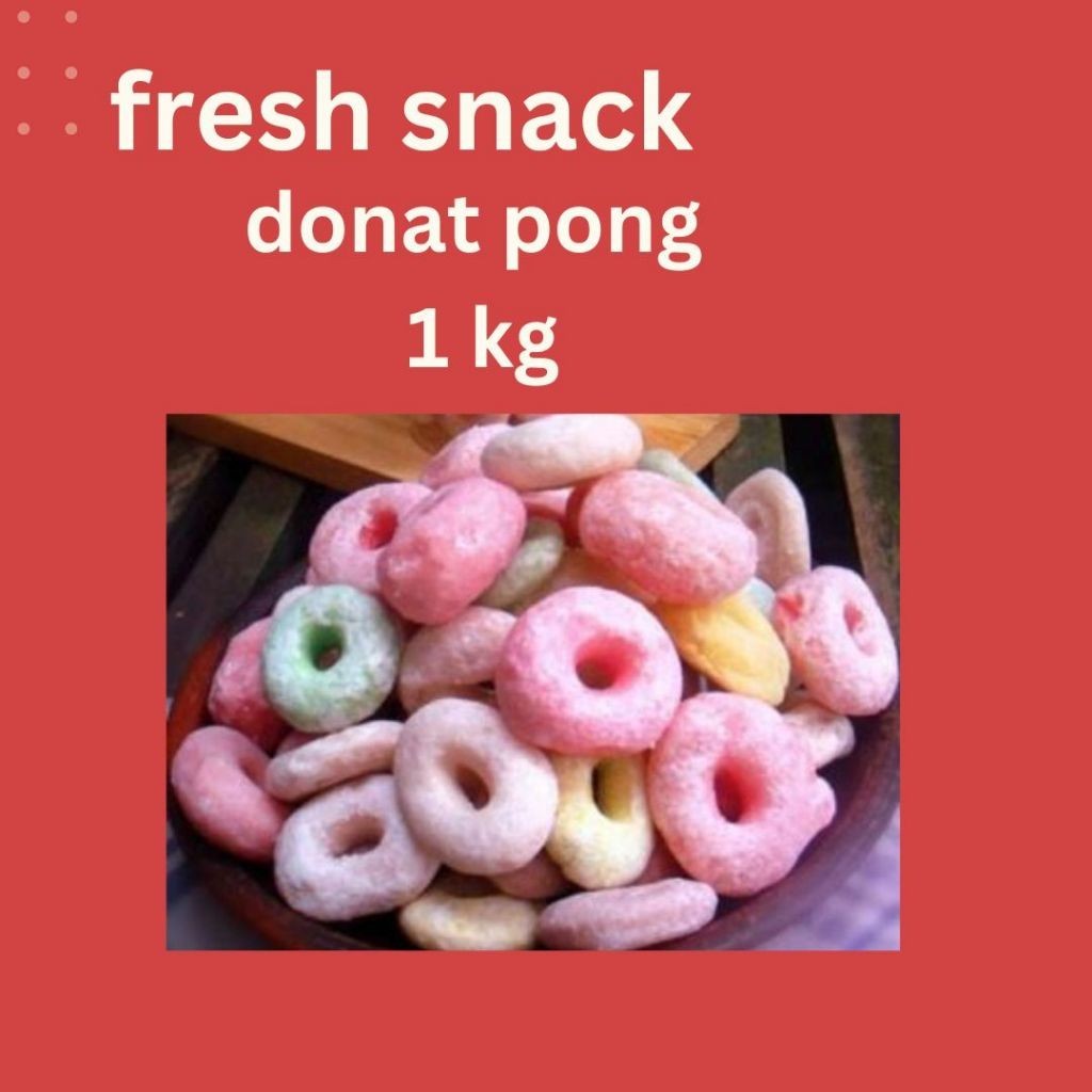 

(1kg) donat pong | cemilan enakkk!! //