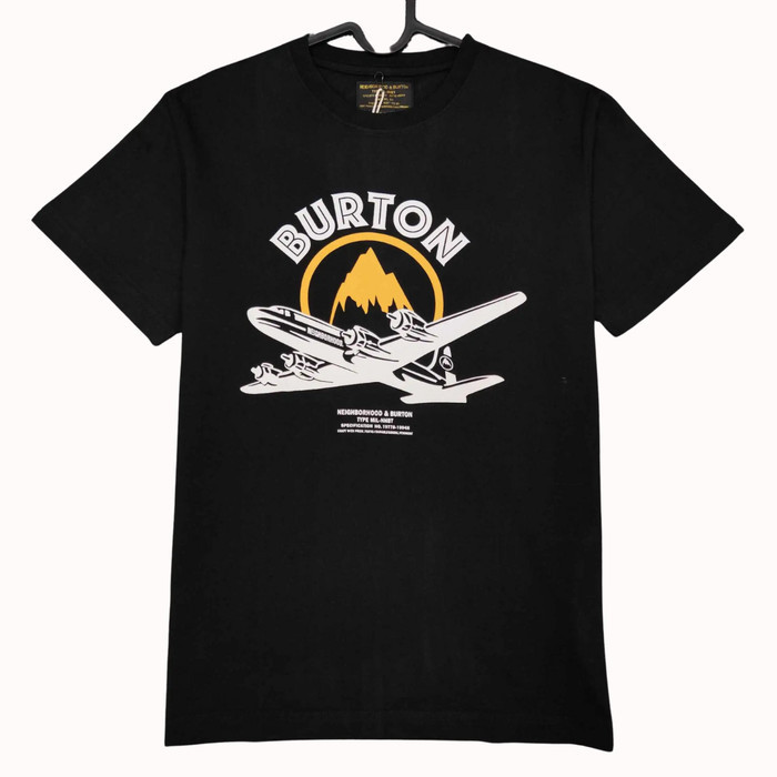 Neighborhood x Burton T-2 Tee Black NBHD Japan BNWT