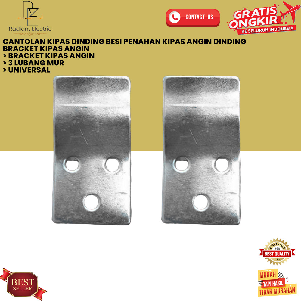 CANTOLAN KIPAS DINDING BESI PENAHAN KIPAS ANGIN DINDING BRACKET KIPAS ANGIN