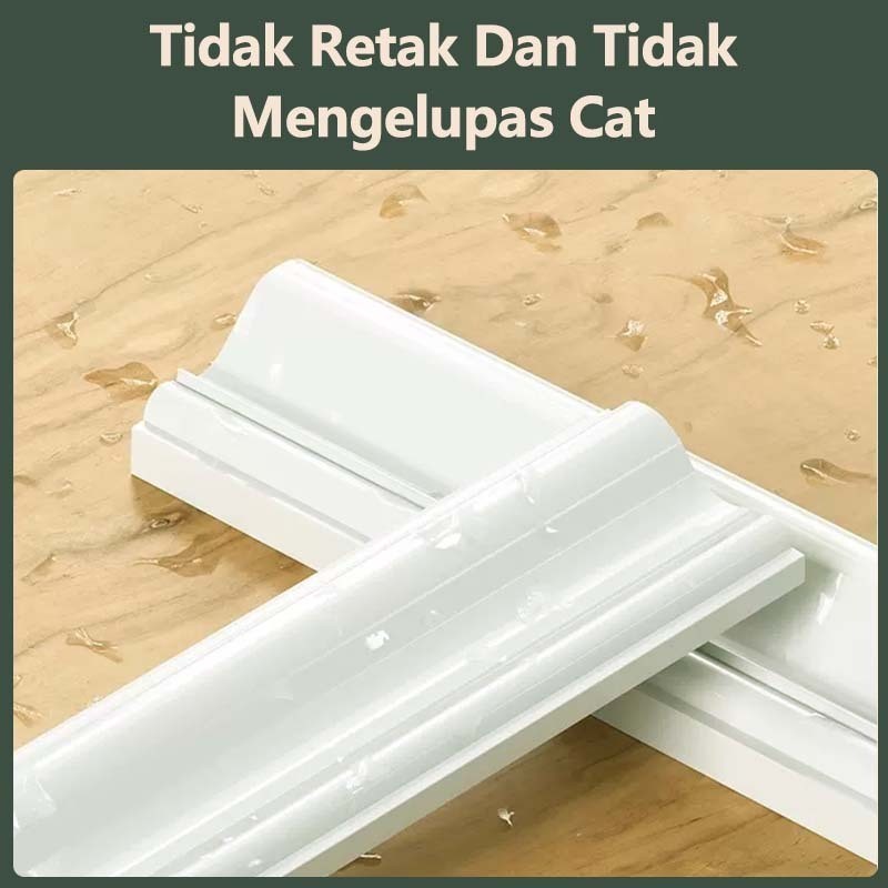 JKLP List Border Profil Wall Moulding / Lis Moulding Dinding / List profil PVC Dinding / Molding