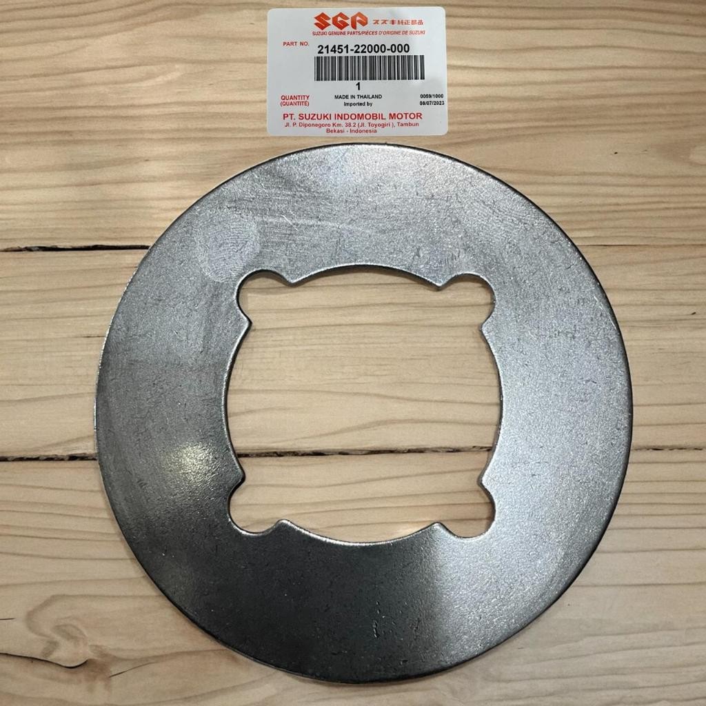 PLAT GESEK KAMPAS KOPLING SHOGUN 110, SATRIA LUMBA 5 SPEED - 1SET