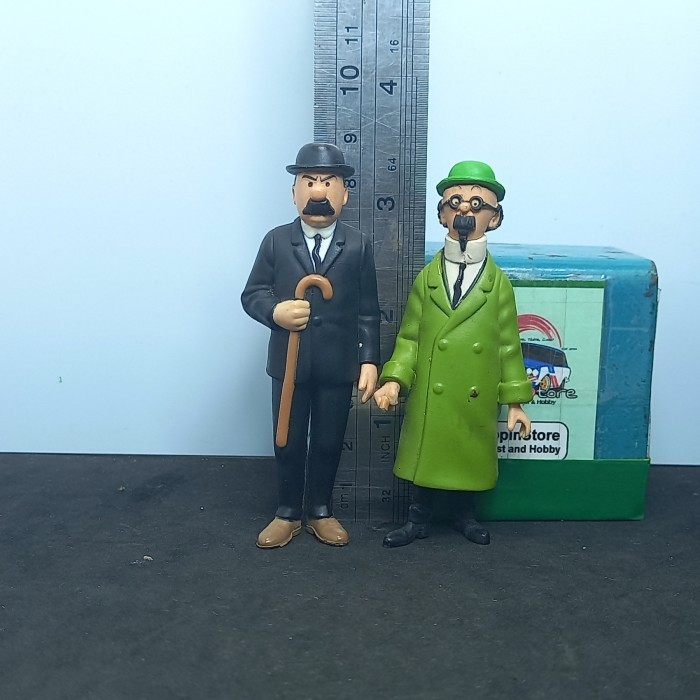 Original ML10 Figurine Rin Tin Tin Dupont And Prof Calculus (Second) -SK89