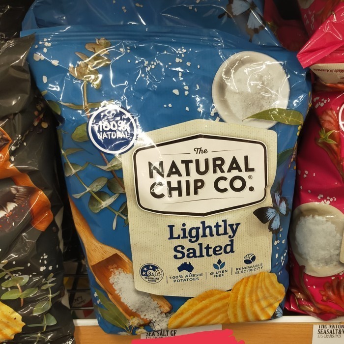 

Natural chip co lightly salted 175gr potato chips