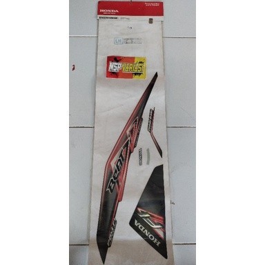 Striping Motor Honda Beat Fi 2013 KIRI Original