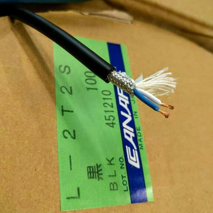Kabel Canare L2T2S Original made in Japan harga per 1meter