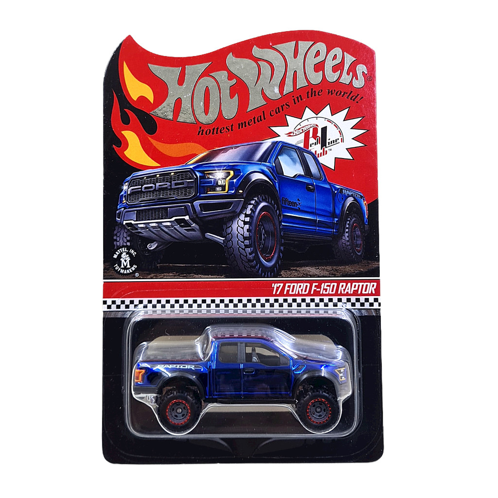 Hot Wheels RLC 17 Ford F-150 Raptor No Cantik 0123 - 630BK - LM