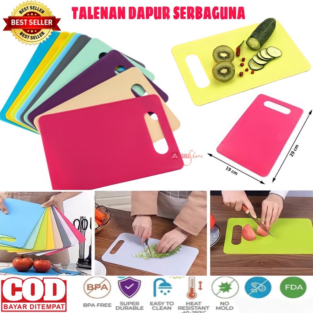 MG - TALENAN PLASTIK SERBAGUNA - TALENAN PLASTIK - CUTTING BOARD