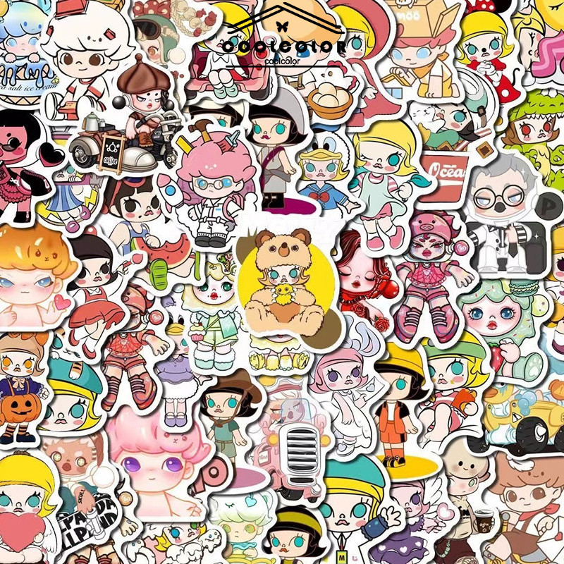 

COD❤️Stiker Molly Lucu Stiker Kartun Stiker Scrapbook Tablet Stiker Dekoratif-Cl
