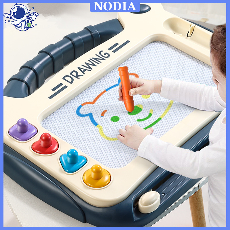 𝐍𝐨𝐝𝐢𝐚 𝐓𝐨𝐲𝐬 Mainan Papan Tulis Magnet Papan Tulis Anak / Papan Gambar Warna Magnetik Anak-anak Dihapu
