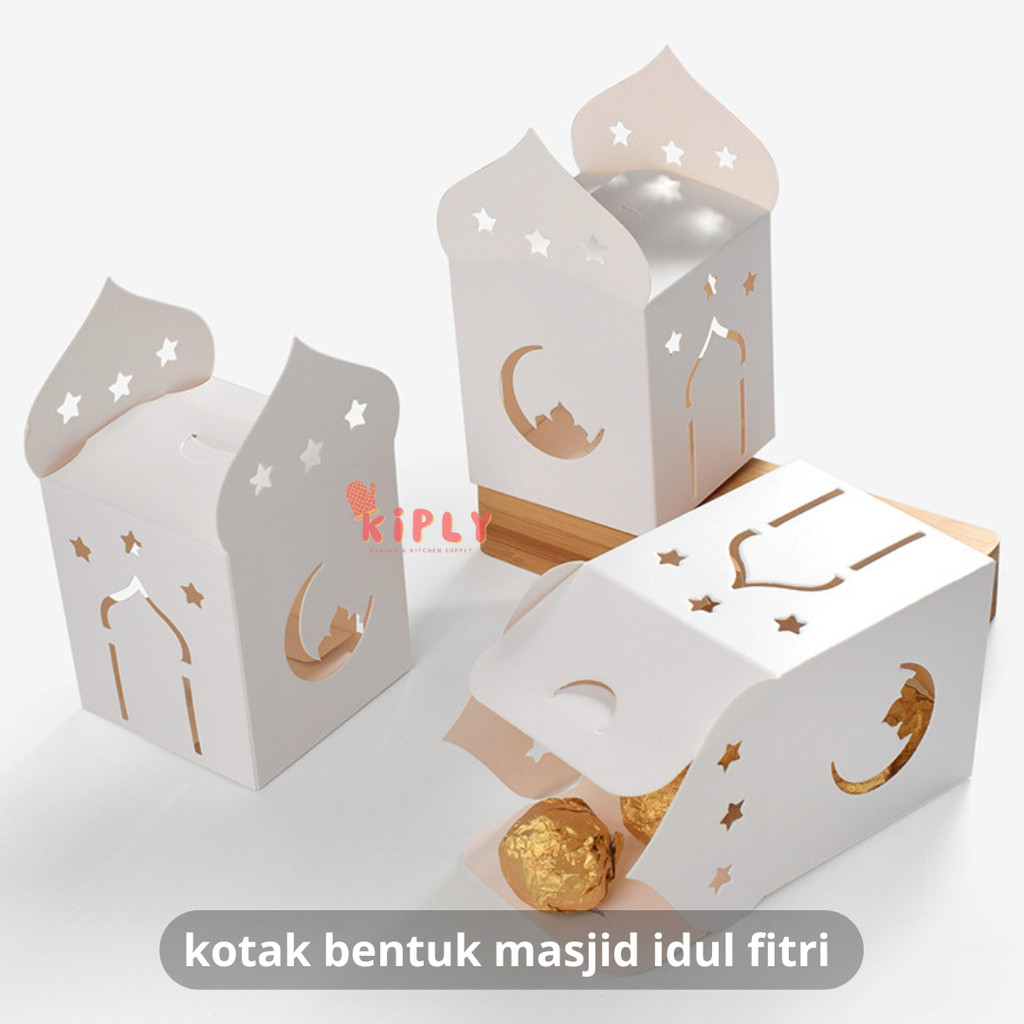 

Kotak Bentuk Masjid Idul Fitri /Gift Idul Fitri/ Aksesoris Idul Fitri