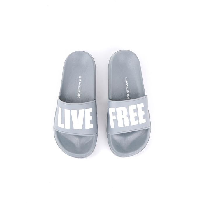 [[New Collection]] Declan Sandal Slide Pria DEUBI 06-020 Rebel No Box Shoes Sendal Selop Hitam Karet