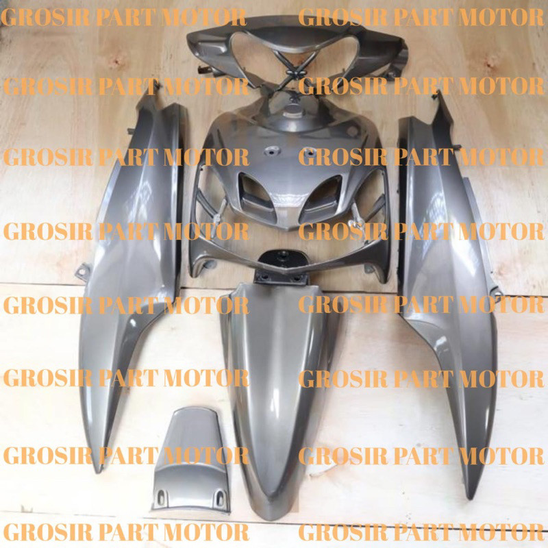 Body Mio Sporty Full Set 2008-2011 abu abu Body Halus Mio Sporty Mio New