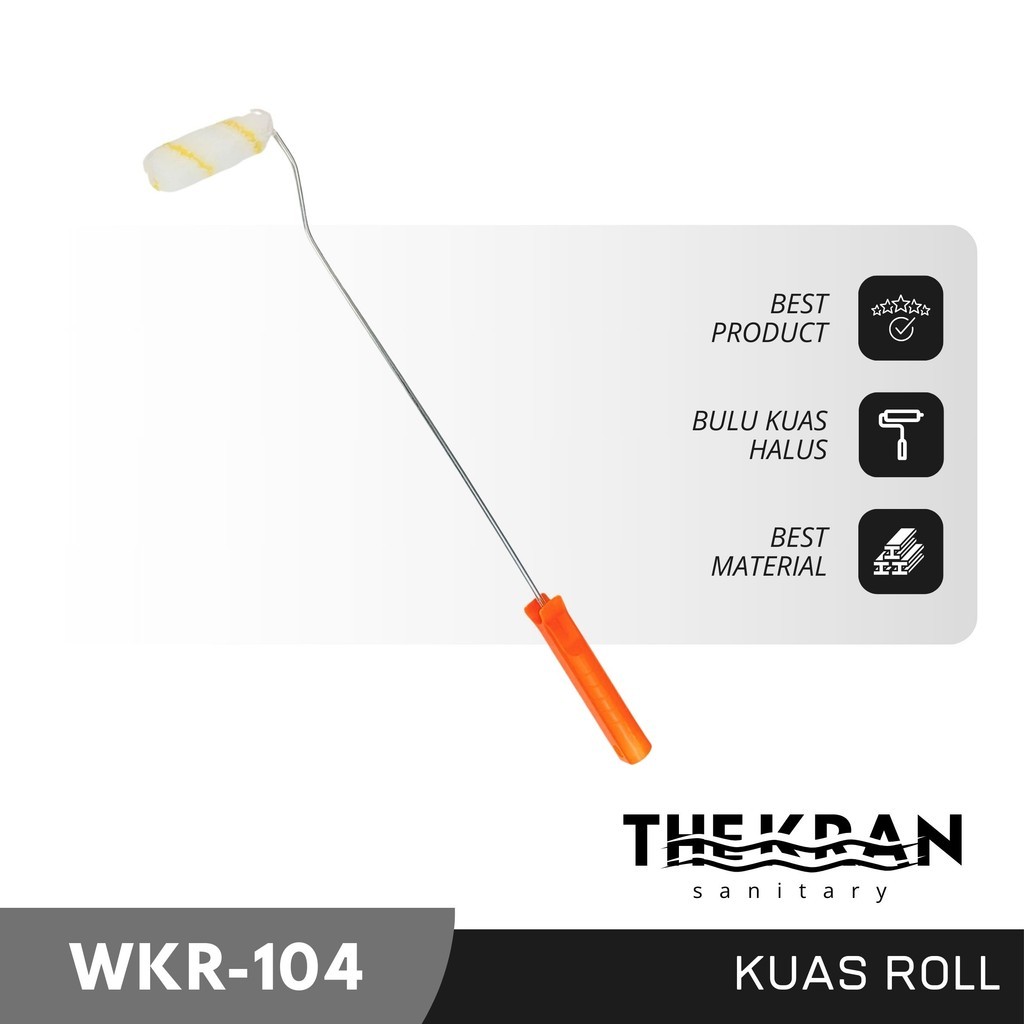 TKR Kuas Roll Cat 4" / Roll Cat 4 inch / Roll Cat Panjang 57cm