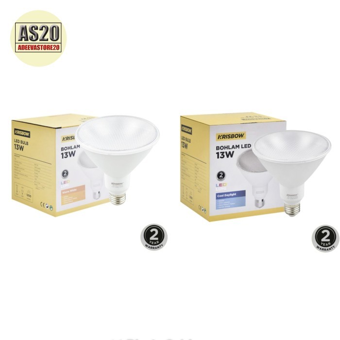 Lampu Sorot LED PAR Krisbow Lumi Bohlam Led Par38 13 Watt