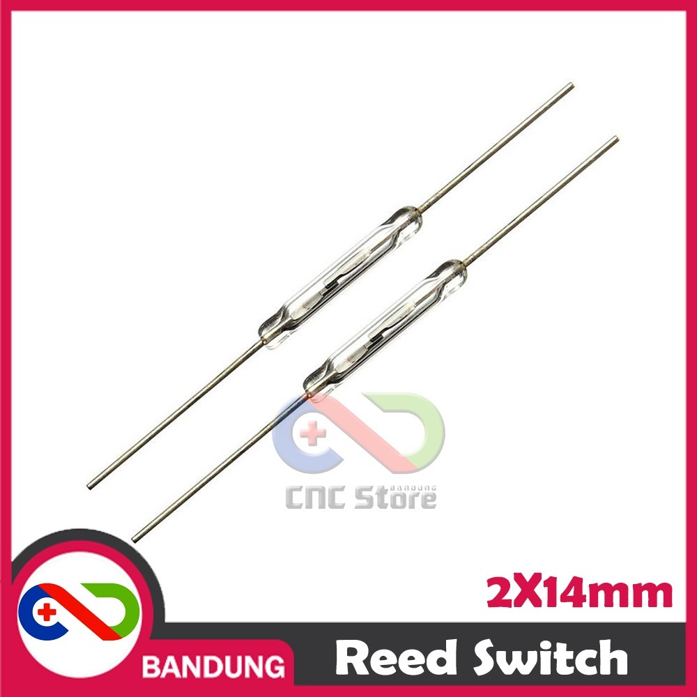 REED SWITCH 2X14MM MAGNETIC MAGNETRON DETECTOR SAKLAR SENSOR NO