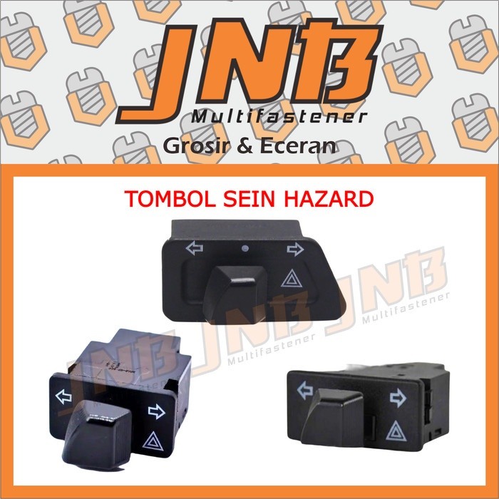 Saklar Sein Hazard Lampu 34mm 30mm Trapesium Hitam Merah Vietnam Malaysia Thailand Pnp Matic Supra B