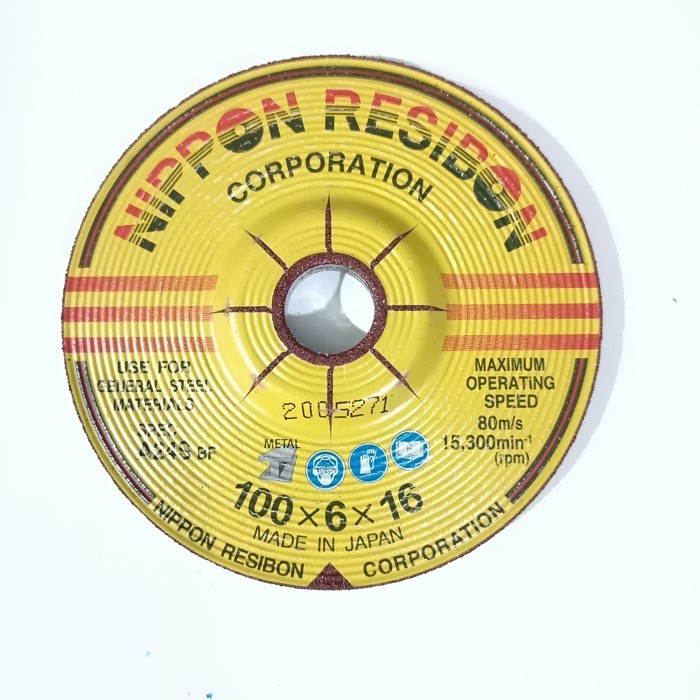 AM90 mata gerinda poles besi/stainles-nipon resibon