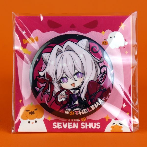 Thelema Seven Shu Series Halloween Q Version Can Badge - Honkai Impact 3rd Part 2 5,8cm